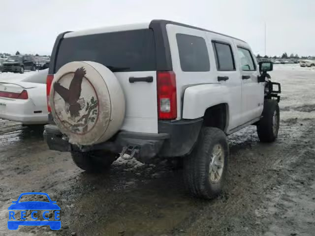 2007 HUMMER H3 SUV 5GTDN13E178222289 image 3