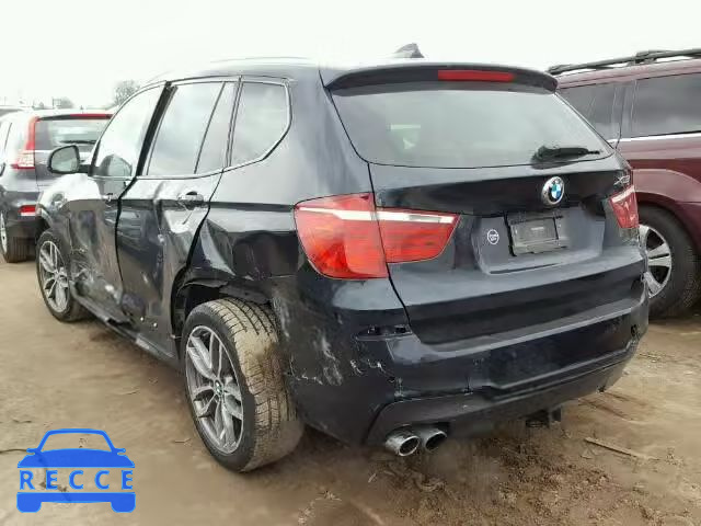 2016 BMW X3 XDRIVE3 5UXWX7C55G0S15579 зображення 2