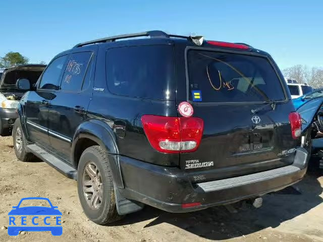 2007 TOYOTA SEQUOIA LI 5TDBT48A47S286012 зображення 2