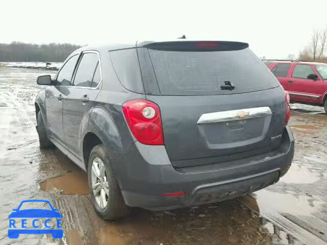 2011 CHEVROLET EQUINOX LS 2GNALBEC7B1251168 image 2