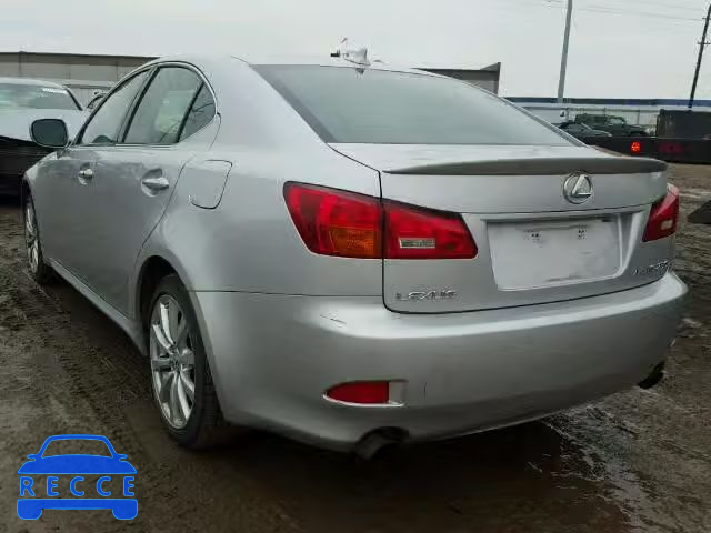 2007 LEXUS IS250 AWD JTHCK262575009039 зображення 2