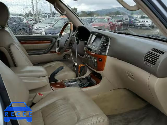 2003 LEXUS LX 470 JTJHT00W933530403 зображення 4