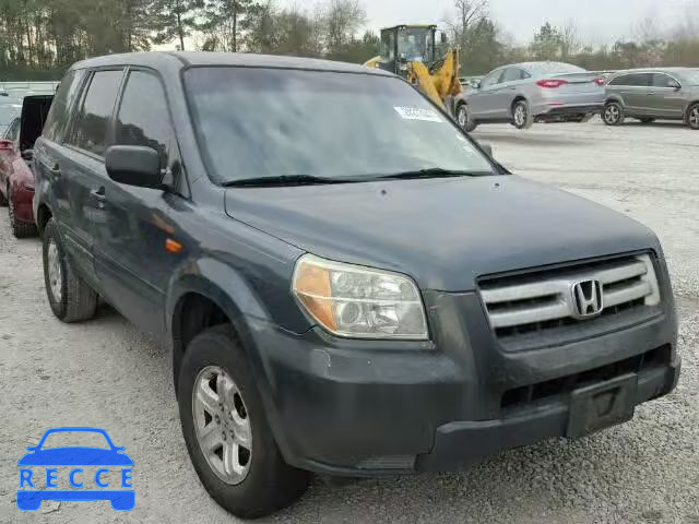 2006 HONDA PILOT LX 5FNYF281X6B011575 зображення 0