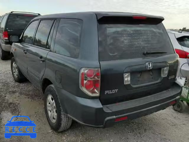 2006 HONDA PILOT LX 5FNYF281X6B011575 зображення 2