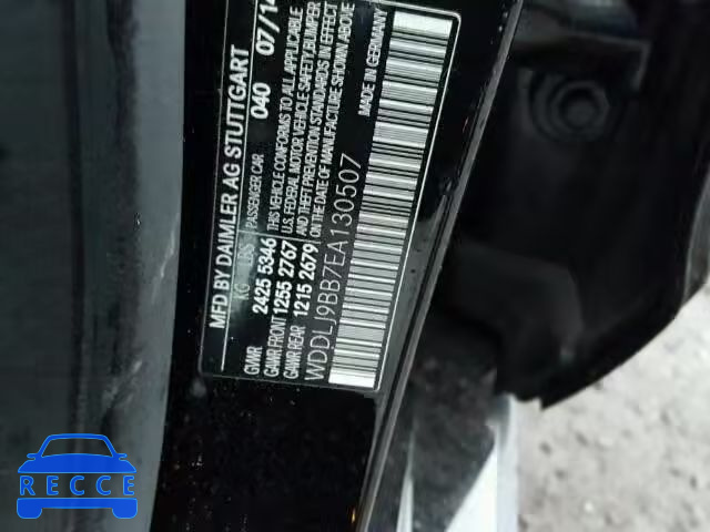 2014 MERCEDES-BENZ CLS550 4MA WDDLJ9BB7EA130507 image 9
