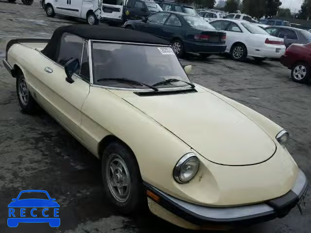 1984 ALFA ROMEO SPIDER VEL ZARBA5415E1020029 image 0