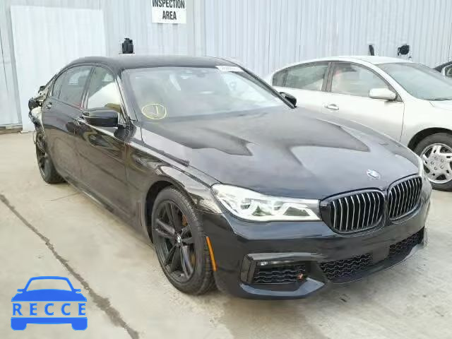 2016 BMW 750I XDRIV WBA7F2C58GG419101 зображення 0