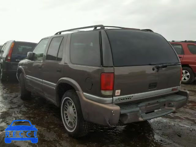 1999 GMC JIMMY 1GKDT13W1X2530379 image 2