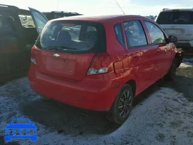 2004 CHEVROLET AVEO KL1TD62664B170368 зображення 3