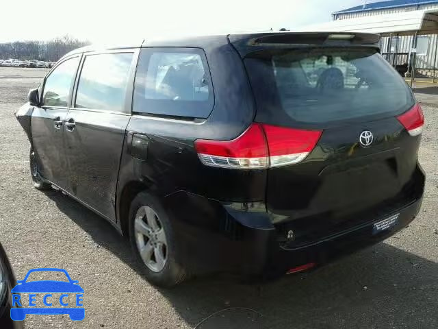 2013 TOYOTA SIENNA 5TDZK3DC5DS340013 image 2