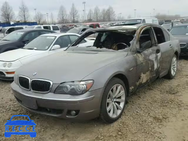 2007 BMW 750 I WBAHL835X7DT07675 зображення 1