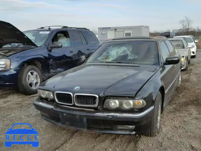 2000 BMW 740IL WBAGH8347YDP09529 зображення 1