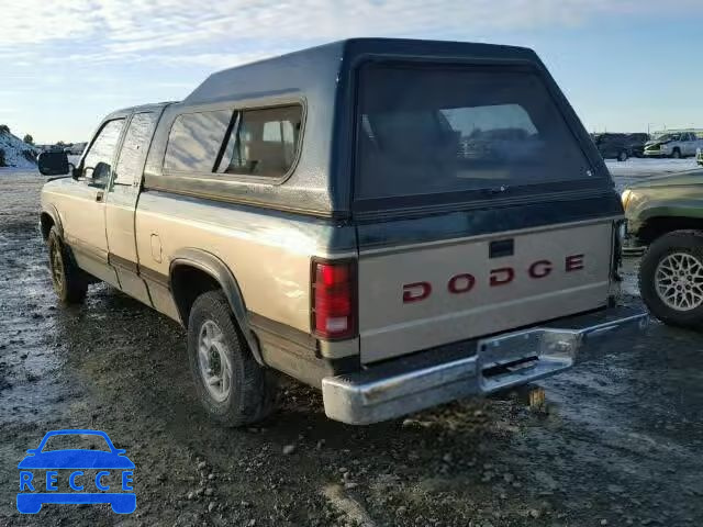 1993 DODGE DAKOTA 1B7GL23Y6PS162281 image 2