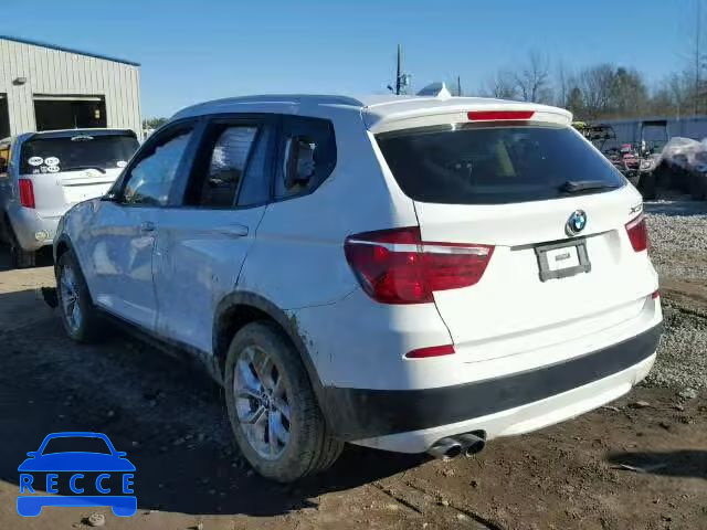 2014 BMW X3 XDRIVE3 5UXWX7C55E0E78798 зображення 2