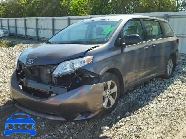 2014 TOYOTA SIENNA 5TDZK3DC7ES513628 image 1