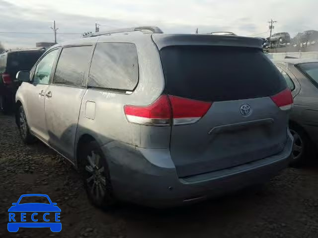 2012 TOYOTA SIENNA XLE 5TDDK3DC2CS031088 зображення 2