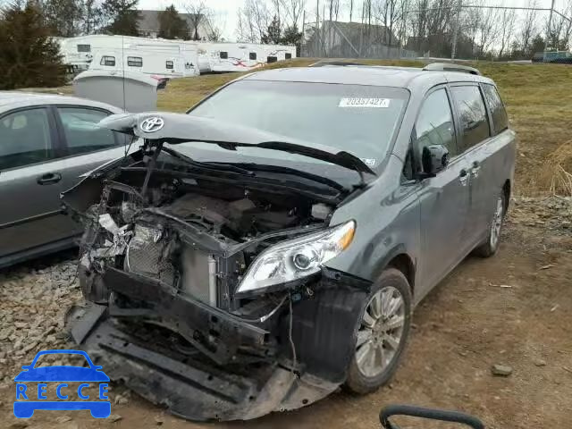 2013 TOYOTA SIENNA XLE 5TDDK3DC0DS070683 зображення 1