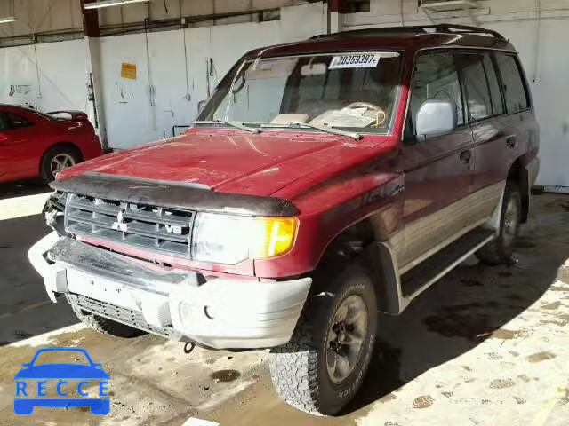 1998 MITSUBISHI MONTERO JA4MR51R6WJ005962 image 1