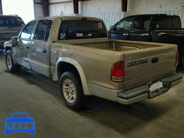 2002 DODGE DAKOTA QUA 1B7HL48N92S607491 Bild 2