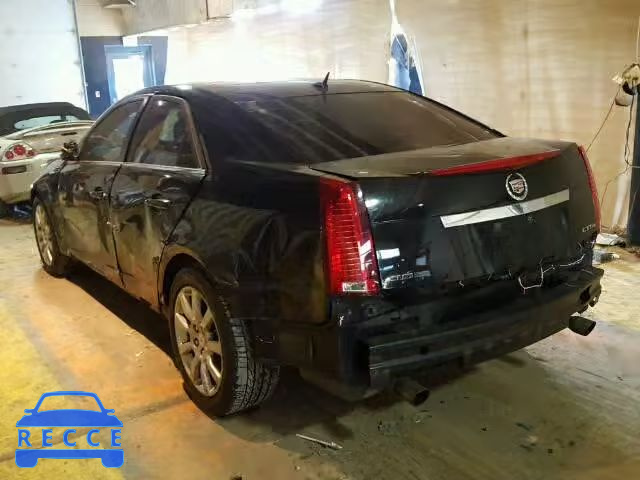 2008 CADILLAC CTS HIGH F 1G6DT57V780190689 image 2