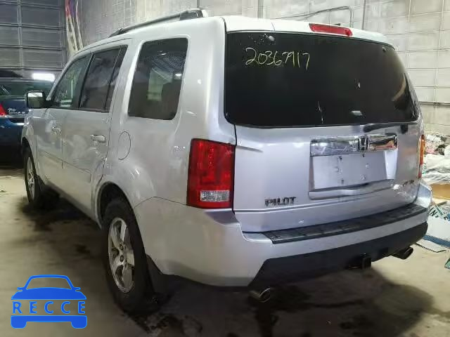 2009 HONDA PILOT EX 5FNYF48489B021130 image 2