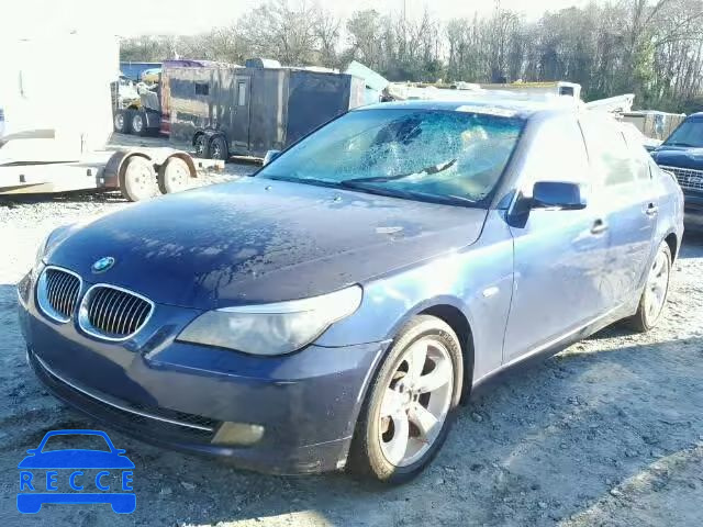 2008 BMW 528I WBANU53518CT03729 зображення 1