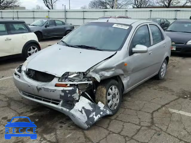 2004 CHEVROLET AVEO LS KL1TJ52604B223097 зображення 1