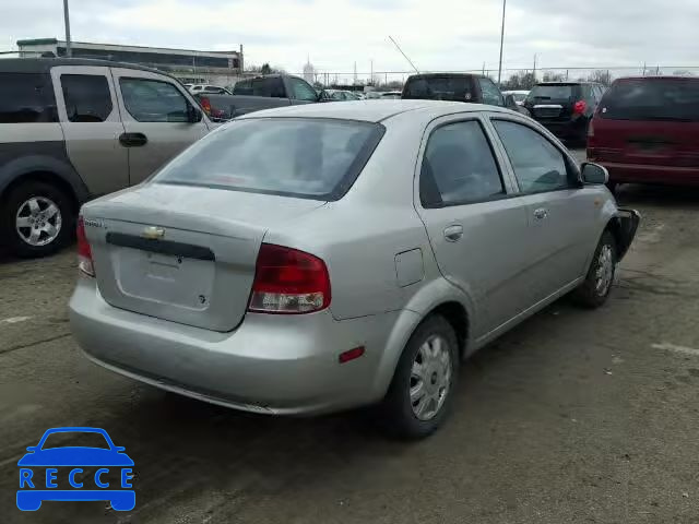 2004 CHEVROLET AVEO LS KL1TJ52604B223097 image 3