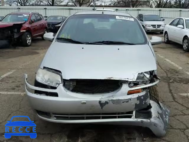 2004 CHEVROLET AVEO LS KL1TJ52604B223097 image 8