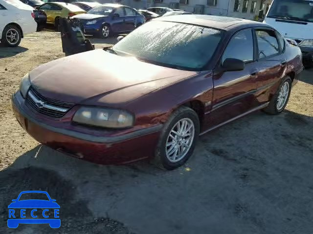 2000 CHEVROLET IMPALA LS 2G1WH55K1Y9369941 image 1
