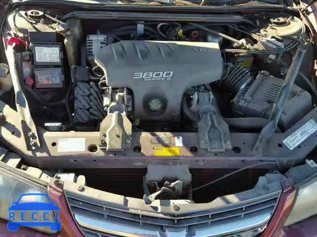 2000 CHEVROLET IMPALA LS 2G1WH55K1Y9369941 image 6
