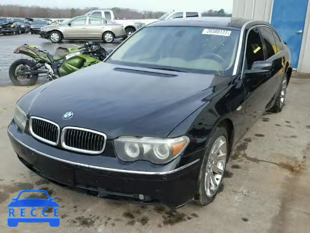 2005 BMW 745LI WBAGN635X5DS57173 зображення 1