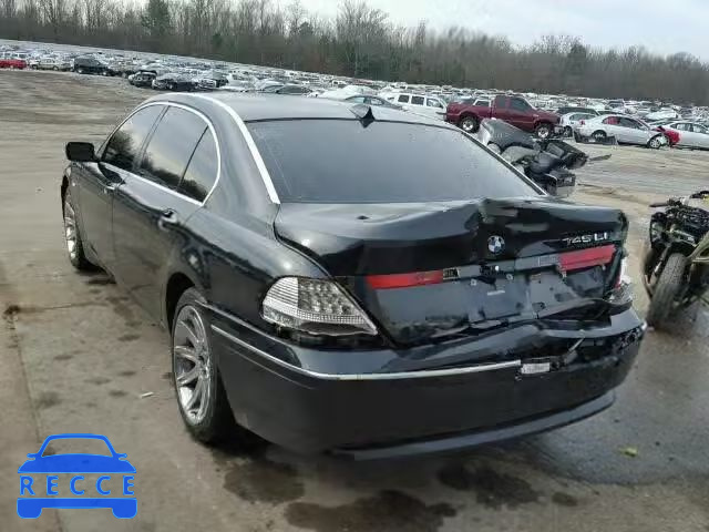 2005 BMW 745LI WBAGN635X5DS57173 image 2