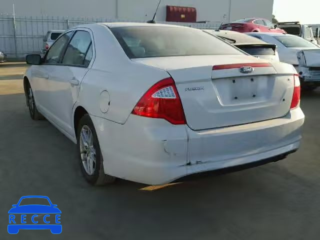 2010 FORD FUSION S 3FAHP0GAXAR388679 image 2