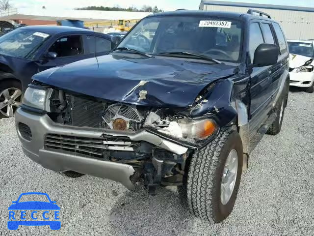 2002 MITSUBISHI MONTERO SP JA4LS31R22J021378 image 1