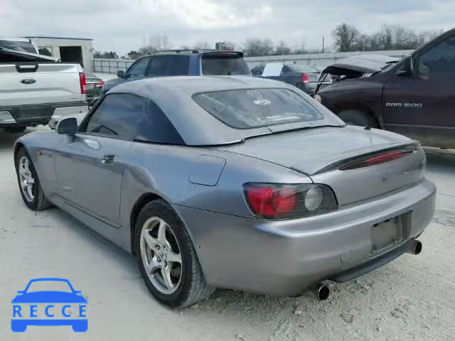 2000 HONDA S2000 JHMAP1149YT006900 image 2