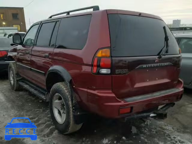 2001 MITSUBISHI MONTERO SP JA4MT21H11P013299 image 2