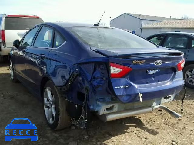 2016 FORD FUSION S 3FA6P0G79GR300497 image 2