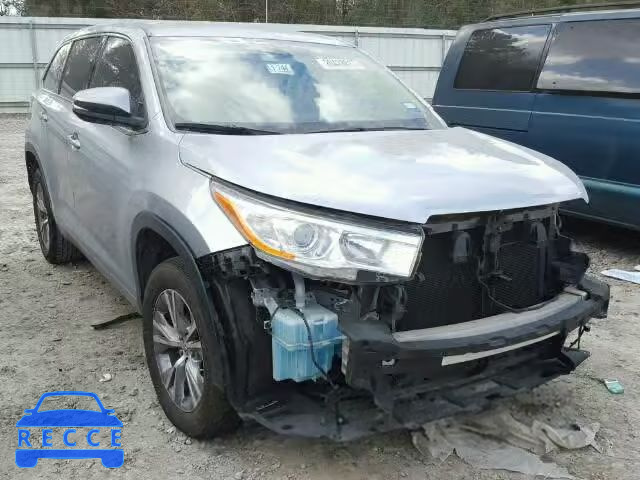 2014 TOYOTA HIGHLANDER 5TDZKRFH6ES031373 image 0