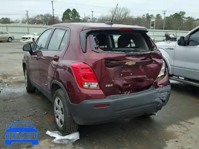 2016 CHEVROLET TRAX LS 3GNCJKSB1GL136968 image 2