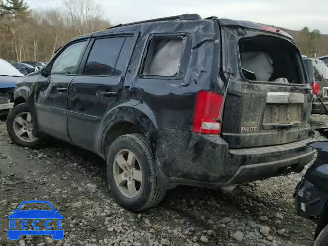 2011 HONDA PILOT EXLN 5FNYF4H78BB010418 image 2