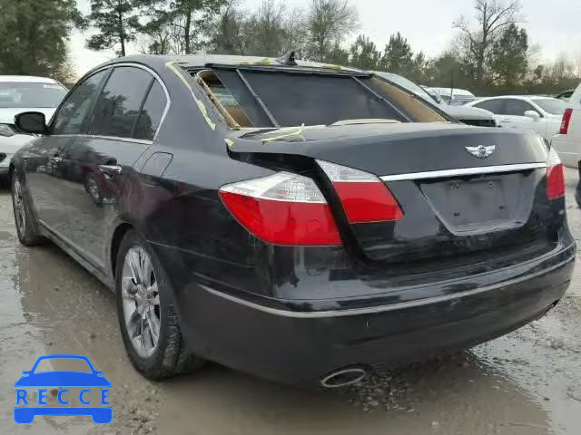 2009 HYUNDAI GENESIS KMHGC46F39U044813 image 2