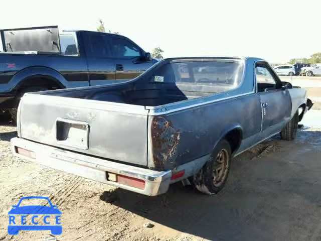 1986 CHEVROLET EL CAMINO 3GCCW80H6GS915017 image 3