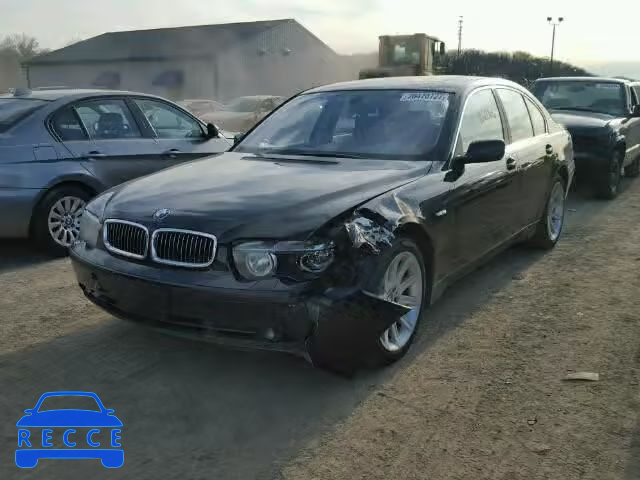 2002 BMW 745I WBAGL63422DP53853 image 1