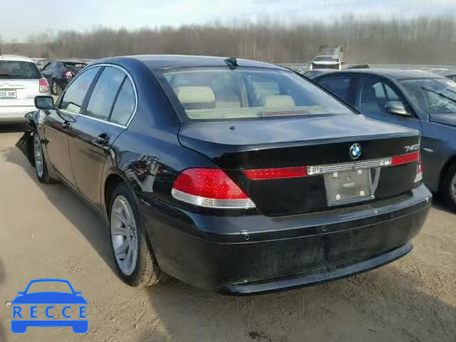 2002 BMW 745I WBAGL63422DP53853 image 2