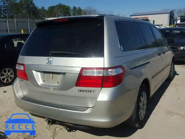 2005 HONDA ODYSSEY LX 5FNRL38225B100468 image 3