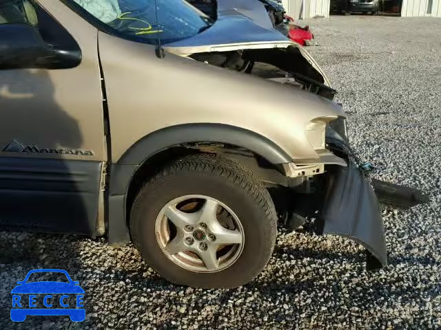 2005 PONTIAC MONTANA 1GMDV23E15D139202 Bild 9