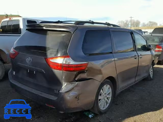 2015 TOYOTA SIENNA XLE 5TDDK3DC9FS110973 image 3