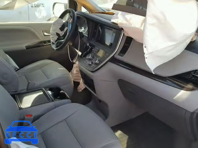 2015 TOYOTA SIENNA XLE 5TDDK3DC9FS110973 image 4