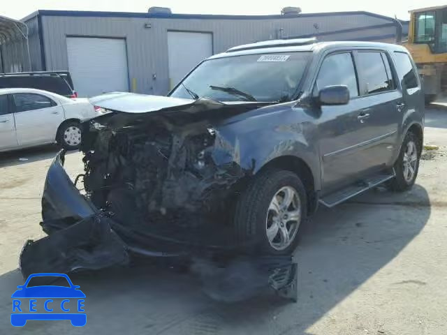 2012 HONDA PILOT EXLN 5FNYF3H72CB004769 image 1